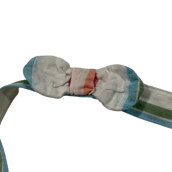 Janie and Jack Striped Linen Halter Dress, 3T - Picture 6 of 9